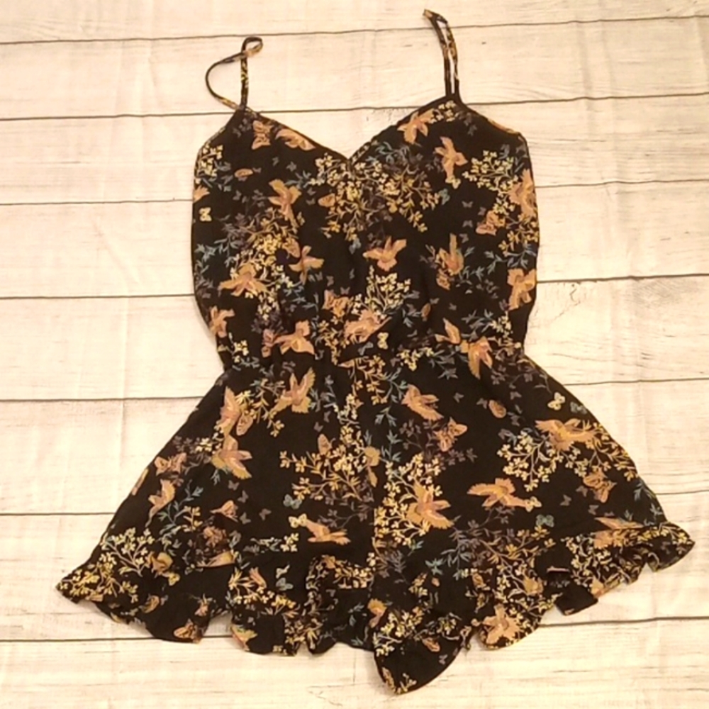 Womens Spaghetti Strap Romper